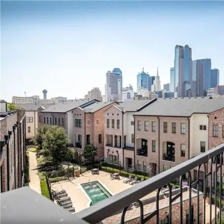 Rent this 3 bed townhouse on 798 South César Chávez Boulevard in Dallas, TX 75201