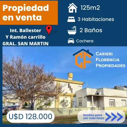 Buy this 3 bed house on 89 - Doctor Ramón Carrillo 3202 in Villa Yapeyú, B1651 APF San Andrés