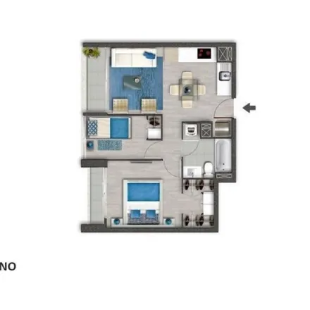 Buy this 2 bed apartment on Avenida Quilín 3395 in 781 0677 Provincia de Santiago, Chile