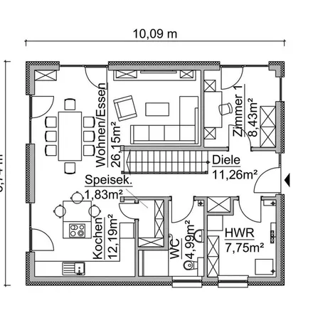 Rent this 5 bed apartment on Gemeinde- und Jugendzentrum in Lange Straße 70-72, 32139 Spenge