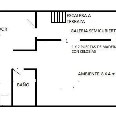 Rent this 1 bed house on Estado Plurinacional de Bolivia 1860 in Villa General Mitre, C1416 DKH Buenos Aires