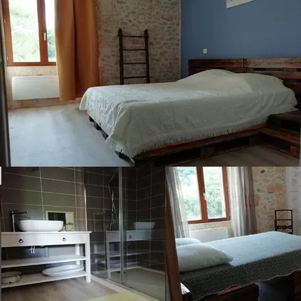 Rent this 2 bed house on 24260 Savignac-de-Miremont