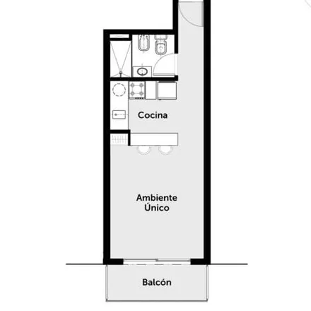 Buy this studio apartment on Cerrito 744 in República de la Sexta, Rosario