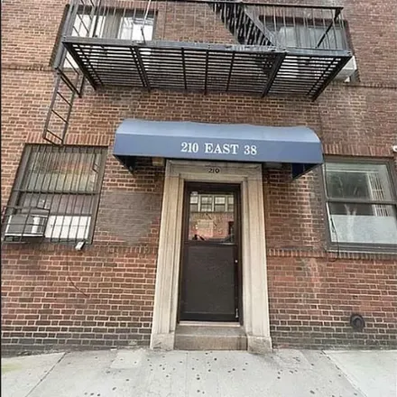 Rent this 1 bed apartment on 210 East 38th Street in New York, NY 10016