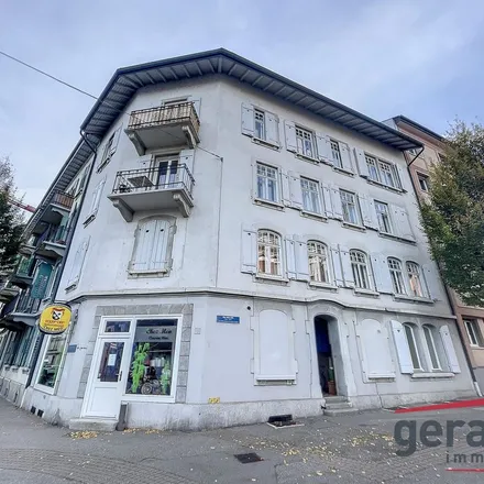 Rent this 1 bed apartment on Rue Marcello 4 in 1700 Fribourg - Freiburg, Switzerland