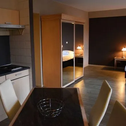 Rent this studio apartment on Belgiëlei 6-12 in 2018 Antwerp, Belgium