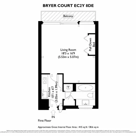 Image 9 - Bryer Court, Bridgewater Square, Barbican, London, EC2Y 8AG, United Kingdom - Apartment for rent