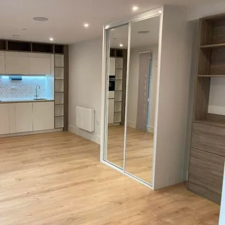 Rent this studio apartment on Becketts House in Ilford Hill, London
