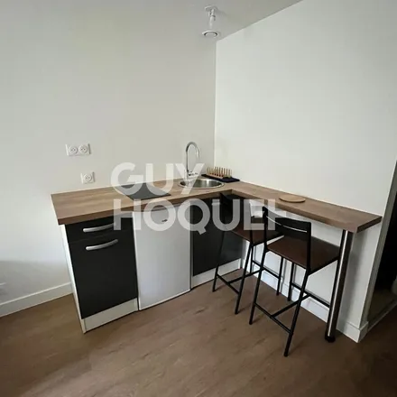 Rent this 1 bed apartment on 12 rue de Kergoat in 29200 Brest, France