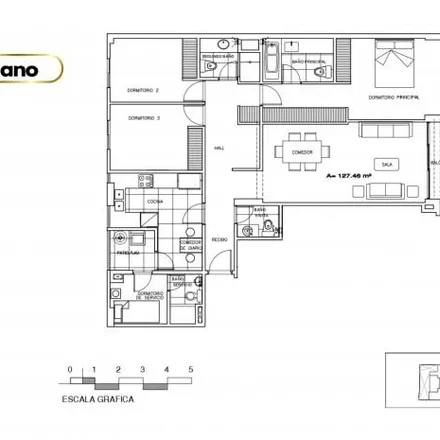 Buy this 4 bed apartment on Time in Jirón Cruz del Sur 140-154, Santiago de Surco