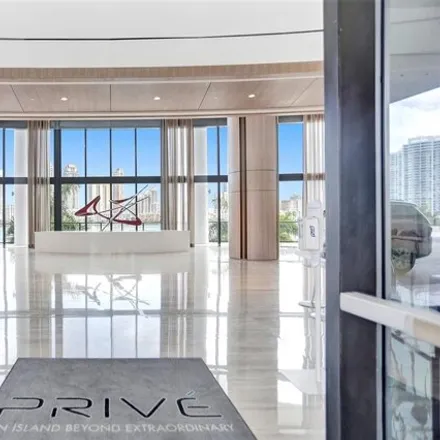 Rent this 3 bed condo on Privé Island Residences in 5000 Island Estates Drive, Aventura