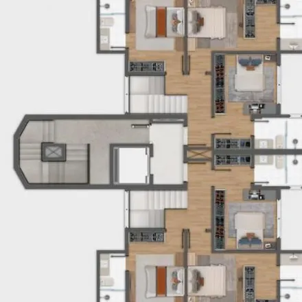 Buy this 4 bed apartment on Rua Elbe Pospissil 112 in Juvevê, Curitiba - PR
