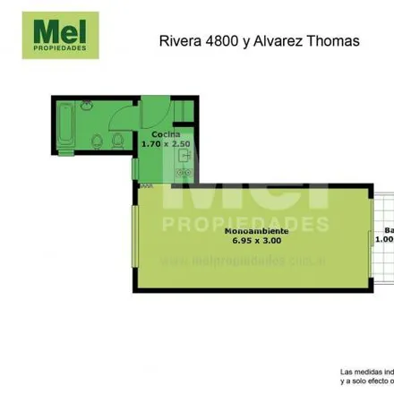 Buy this studio apartment on Doctor Pedro Ignacio Rivera 4855 in Villa Urquiza, C1431 DOD Buenos Aires