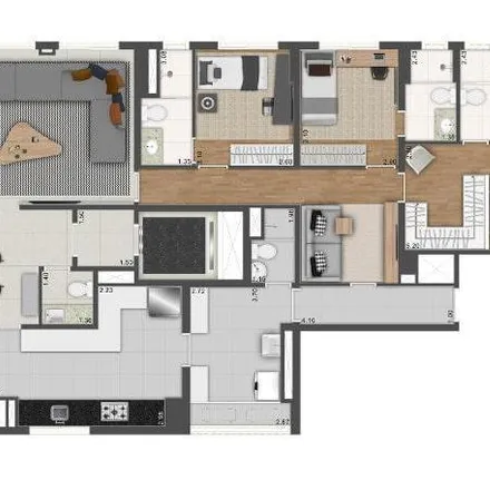 Buy this 4 bed apartment on Rua Jorge Americano 419 in Vila Ipojuca, São Paulo - SP