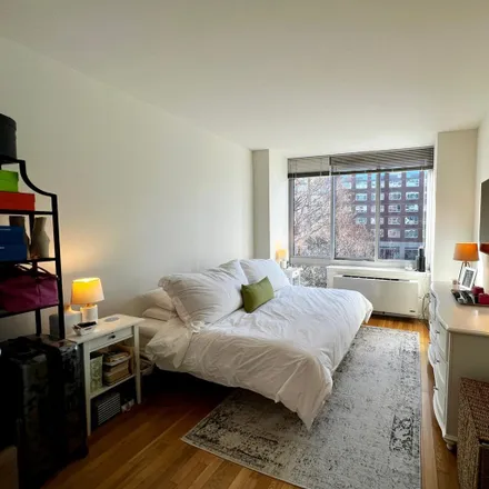Rent this 1 bed apartment on Avalon Bowery Place in East 1st Street, New York