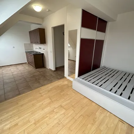 Rent this 1 bed apartment on Nejsvětější srdce Ježíšovo in Rudolfovská tř., 370 59 České Budějovice