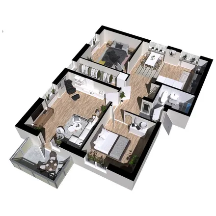 Rent this 3 bed apartment on Rydgatan 13 in 331 50 Värnamo, Sweden
