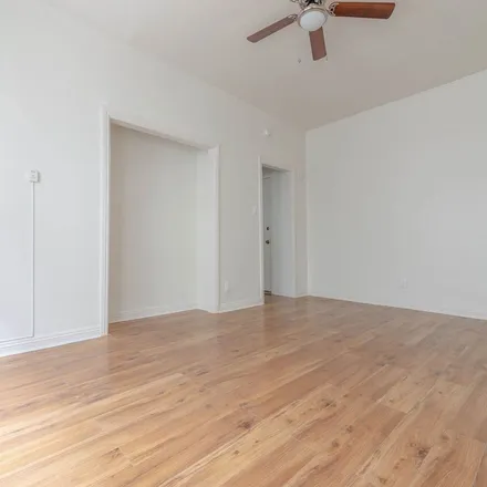 Rent this 1 bed apartment on North Hoover Street in Los Angeles, CA 90026