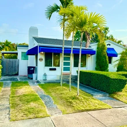 Rent this 2 bed house on 4235 SW 14th St