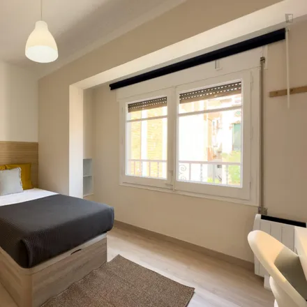 Rent this 6 bed room on Carrer de Verdi in 08001 Barcelona, Spain