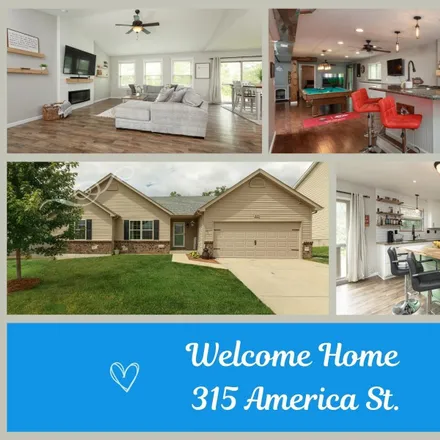 Buy this 4 bed house on 317 America Street in Wentzville, MO 63348