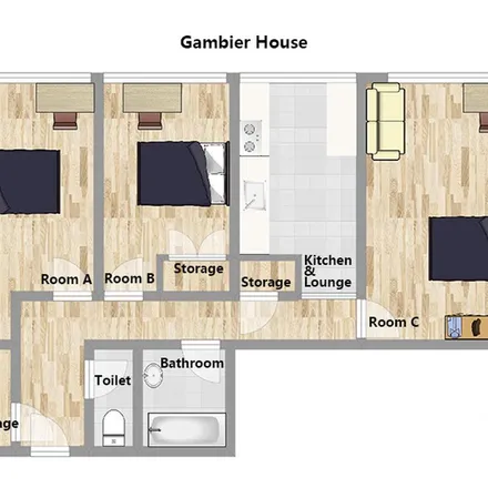 Image 8 - Gambier House, Mora Street, London, EC1V 8EH, United Kingdom - Apartment for rent