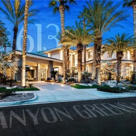 Buy this 5 bed house on 613 Canyon Greens Drive in Las Vegas, NV 89144