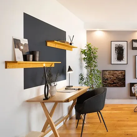 Rent this 1 bed apartment on 13 Rue de Sofia in 75018 Paris, France