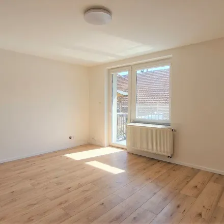 Rent this 1 bed apartment on Z-Box in Plzeňská, 150 00 Prague