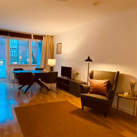 Rent this 1 bed apartment on Maria-Louisen-Straße 4 in 22301 Hamburg, Germany