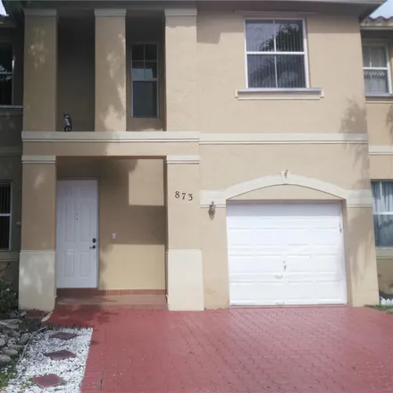 Buy this 4 bed townhouse on 873 Northwest 135th Avenue in Pembroke Pines, FL 33028