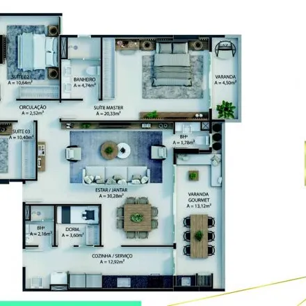 Buy this 4 bed apartment on Travessa Frei Antônio in Ponta D'Areia, São Luís - MA