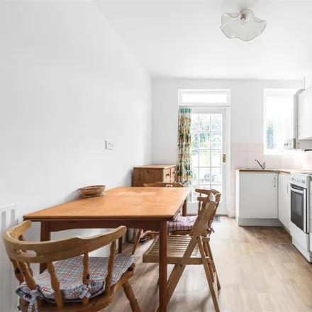 Rent this 4 bed townhouse on 45 Balvernie Grove in London, SW18 5RU
