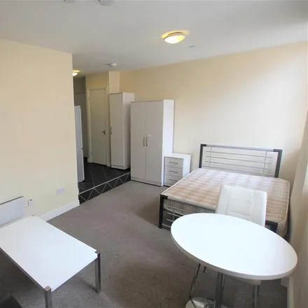Rent this studio apartment on Apex House in Halford Street, Leicester