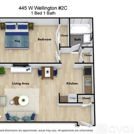 Image 8 - 445 W Wellington Ave, Unit cl#02C - Apartment for rent