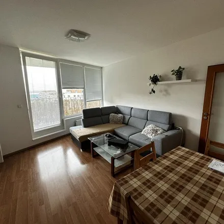Rent this 2 bed apartment on Tulešická 458/2 in 155 21 Prague, Czechia