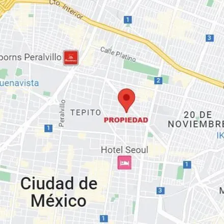 Buy this studio house on Avenida Ferrocarril de Cintura in Venustiano Carranza, 15270 Mexico City