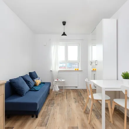 Rent this 1 bed apartment on Diagnostyka in Aleja Prymasa Tysiąclecia 79A, 01-242 Warsaw