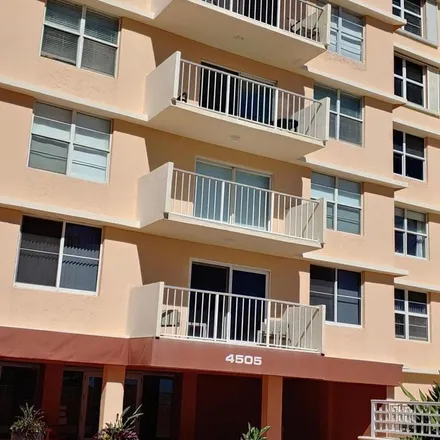 Rent this 2 bed apartment on 4507 South Ocean Boulevard in Highland Beach, Palm Beach County