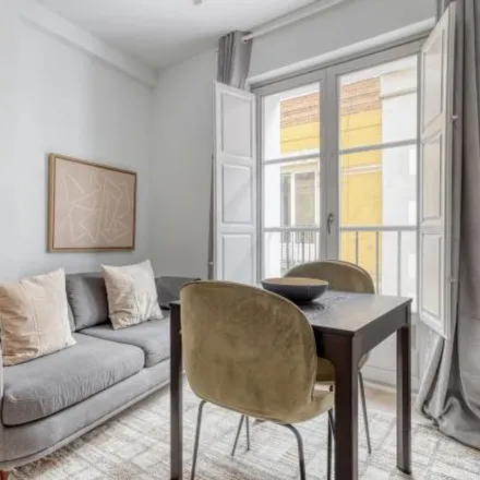 Rent this studio apartment on Calle del Molino de Viento in 28004 Madrid, Spain