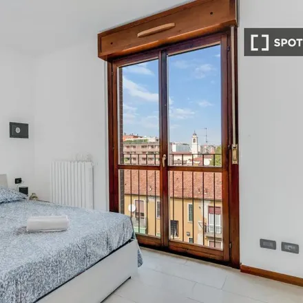 Rent this 1 bed apartment on Via Aristotele 76a in 20128 Milan MI, Italy