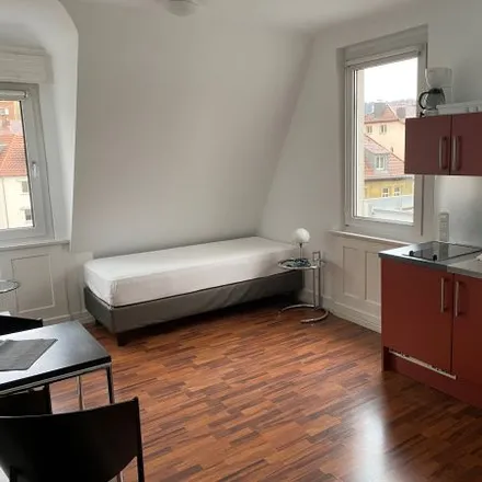 Rent this studio apartment on happy baker in Marienplatz 5B, 70178 Stuttgart