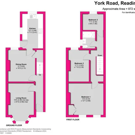 Image 7 - 65 York Road, Reading, RG1 8DU, United Kingdom - Townhouse for rent
