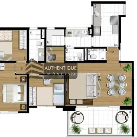 Buy this 3 bed apartment on Rua Angelina Vassorelli Ercolin in Centro, São Bernardo do Campo - SP