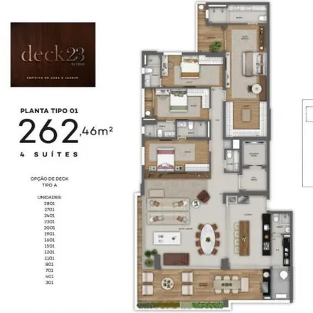 Buy this 4 bed apartment on Praça T-23 in Setor Marista, Goiânia - GO
