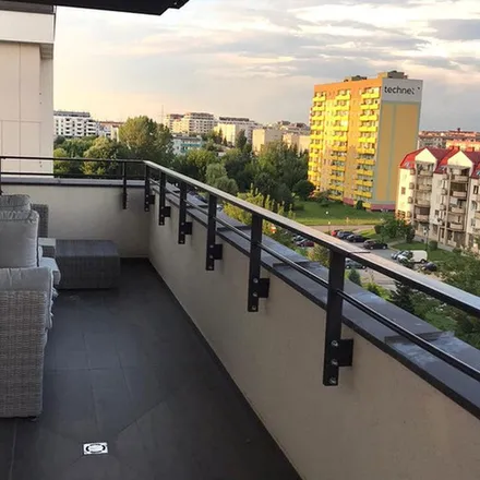 Rent this 2 bed apartment on Żwirki i Wigury in 26-609 Radom, Poland