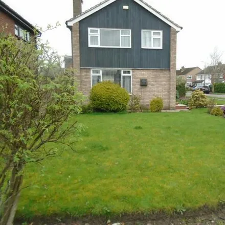 Rent this 3 bed house on Penrhyn Drive in Hazel Grove, SK7 5ND