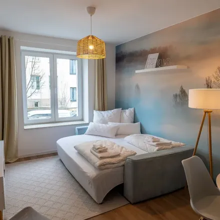Rent this 1 bed apartment on Nordhäuser Straße 112 in 99089 Erfurt, Germany