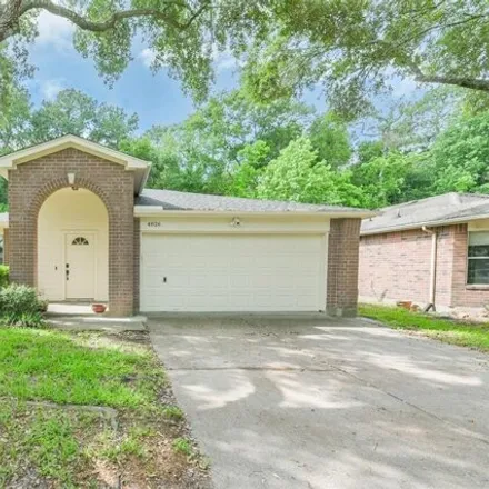 Rent this 4 bed house on 4842 Gypsy Forest Drive in Harris County, TX 77346