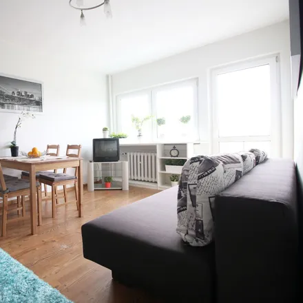Rent this 1 bed apartment on Rojna in Lodz, Rojna 39